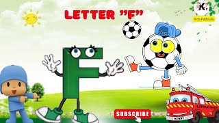 The Letter F Song  Learn the Alphabet F [upl. by Eiba]