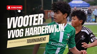 VVOG HARDERWIJK VS WOOTER ACADEMY  RKVV ROOSENDAAL TOURNAMENT [upl. by Lenod]