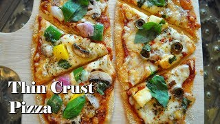 How to make Instant Thin Crust Whole Wheat Pizza [upl. by Dorina851]