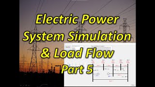 Lecture  26 Load Flow Studies [upl. by Ecinej]