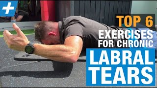 My Top 6 Rehab Exercise for Chronic Shoulder Labral Tears  Tim Keeley  Physio REHAB [upl. by Eus]