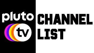 Pluto TV Channels List 2020  Pluto TV Channels Guide [upl. by Anitnelav955]