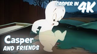 Casper’s Halloween Costume 👻🎃 Casper and Friends in 4K  1 Hour Compilation  Cartoon for Kids [upl. by Auhesoj]