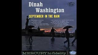 DINAH WASHINGTON  SEPTEMBER IN THE RAIN [upl. by Hoffer]