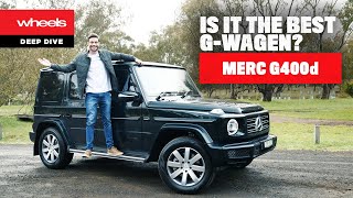 Mercedes G400d detailed review 2021 is this the BEST GWagen  Wheels Australia [upl. by Iow140]