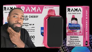 RAMA VAPES ARE THE MOST OVERLOOKED HERES WHY SOUR CHERRY BPOP REVIEW [upl. by Gnidleif]