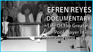 EFREN REYES Documentary  Life Of The Greatest Pool Player In Modern History [upl. by Ellekcim]