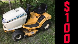 Tractor Hunting Cub Cadet 2135 [upl. by Agosto202]