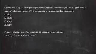 Oblicz różnicę elektroujemności pierwiastków chemicznych oraz ustal rodzaj wiązań chemicznych które [upl. by Johann231]