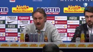 Pressekonferenz nach dem Spiel VfL Bochum 1848  Berlin [upl. by Sergo]