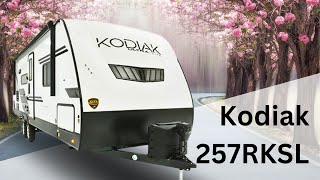 NEW LightWeight Couples Camping KODIAK ULTRA LITE 257RKSL 2024 [upl. by Russo]