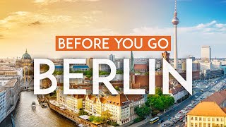 Things to know BEFORE you go to Berlin  Germany Travel Guide 4K [upl. by Gnas]