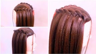 Easy hairstyle for birthday girl  Quick hairstyle  hairstyle for party  hairstyle for girl [upl. by Goles]