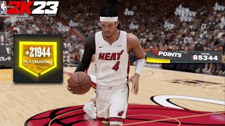 Fastest Way To Get MAX Playmaking Badges in NBA 2K23 [upl. by Teillo]