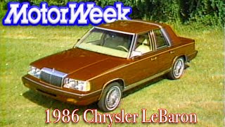 1986 Chrysler LeBaron  Retro Review [upl. by Christmann]