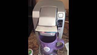 Keurig K15 coffee brewing review and instructions [upl. by Eirrotal637]