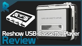 Reshow USBKassettenspieler USBCassettePlayer 📝 TEST amp REVIEW 🇩🇪GermanDeutsch [upl. by Ailiec]