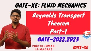 Reynolds Transport Theorem  Part1  GATEXE  Fluid MechanicsXEB [upl. by Sayce738]