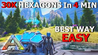 ARK How To Farm Hexagons Fast  30000 in 4 Min  ARK Genesis 2 [upl. by Berns]