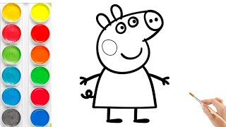 Easy StepbyStep Guide Learn How to Draw Peppa Pig for Kids [upl. by Nediarb]