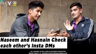 Hasnain and Naseem Try To Read Each Others Instagram DMs [upl. by Arze133]