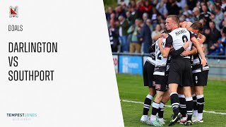 Goals Darlington 30 Southport [upl. by Ocsirf740]