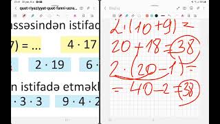 3cü sinif Riyaziyyat 2ci hissə Səh 21 [upl. by Atina]