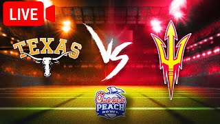 Texas vs Arizona State Live  NCAAF 2024  College Football Peach Bowl Full Game [upl. by Brice]