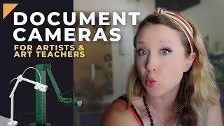 IPEVO VZR amp OKIOCAM S  Document Cameras For ARTISTS amp ART TEACHERS  Unboxing  Demonstration 🎨🎬 [upl. by Bartram992]