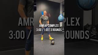 12 Minute Full Body Kettlebell AMRAP Blast  Fat Burn amp Strength Surge kettlebellworkouts [upl. by Gayelord357]