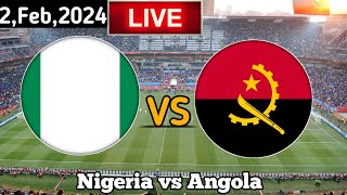 Nigeria Vs Angola Live Match Today [upl. by Noved]