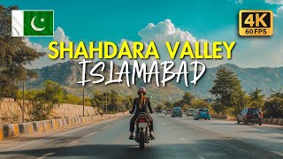 🇵🇰 Shahdara Valley Islamabad Pakistan 4K Motorcycle Tour amp Captions [upl. by Neved507]