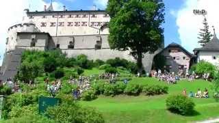 Burg Hohenwerfen  Greifvogelschau 2DFassung [upl. by Eibbed456]