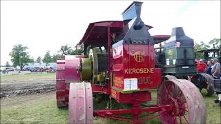 Prairie Tractors and some other early gas tractors at Wauseon June 2018 [upl. by Assecnirp147]