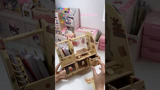 Diy desk organizer diy craft tutorial viralshorts shorts [upl. by Assenad833]