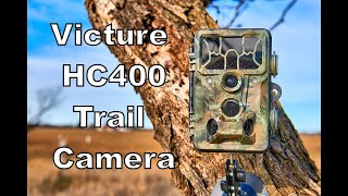 Victure HC400 Trail Camera Walkthrough Setup Guide [upl. by Enirahtak]