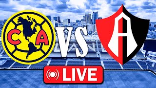 Narración América vs Atlas EN VIVO Leagues Cup 8vos de Final [upl. by Llebana]