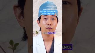 Rhinoplasty Silicone Implant VS Goretex Implant 🤔 medicaladvice [upl. by Fernandina]