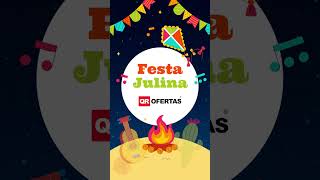 Temas de Festa Julina QR Ofertas [upl. by Adyht]