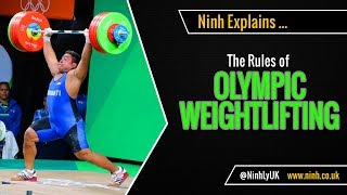 The Rules of Olympic Weightlifting  EXPLAINED [upl. by Eiffub]