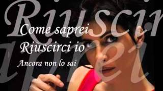 GIORGIA Come Saprei  Testo [upl. by Wallache]