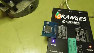 Orange5 Programmer  Cloning a Motorola  Freescale MCU [upl. by Ia]