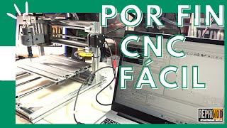 ¡MANEJAR UNA CNC CORTADORA FACILISIMO MEJOR SOFTWARE [upl. by Yehsa]