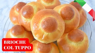 Sycylijskie drożdżowe BRIOSZKI  quotBRIOCHE col TUPPOquot 🥐  Włochy od kuchni [upl. by Lipscomb]