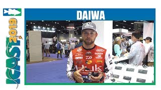 Daiwa Zillion TW HD Casting Reel with Brandon Palaniuk  iCast 2019 [upl. by Leraj340]