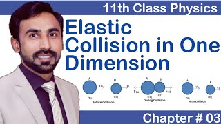 Elastic Collision in One Dimension  Special Cases  11th Class Physics Chapter 3 [upl. by Concoff]