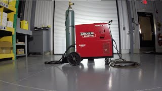 Lincoln 256 Power Mig Welder [upl. by Ydnolem]