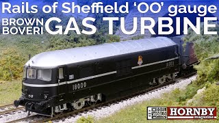 HM174 Rails of Sheffield gas turbine 18000 for OO gauge [upl. by Jt]