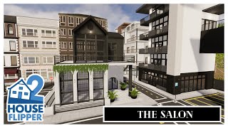 House Flipper 2  The Salon Exterior Speedbuild [upl. by Nylsaj]