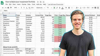 How To Create An Investment Portfolio in 2022 Super Easy [upl. by Venn]